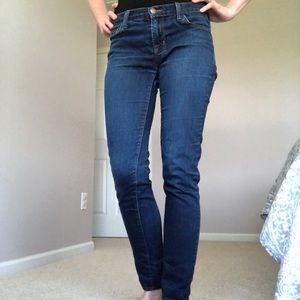 J Brand skinny jeans in indigo wash